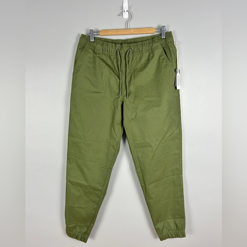 TENTREE NWT Tech Blend Jogger Olive Green Size Large Casual Granola Girl